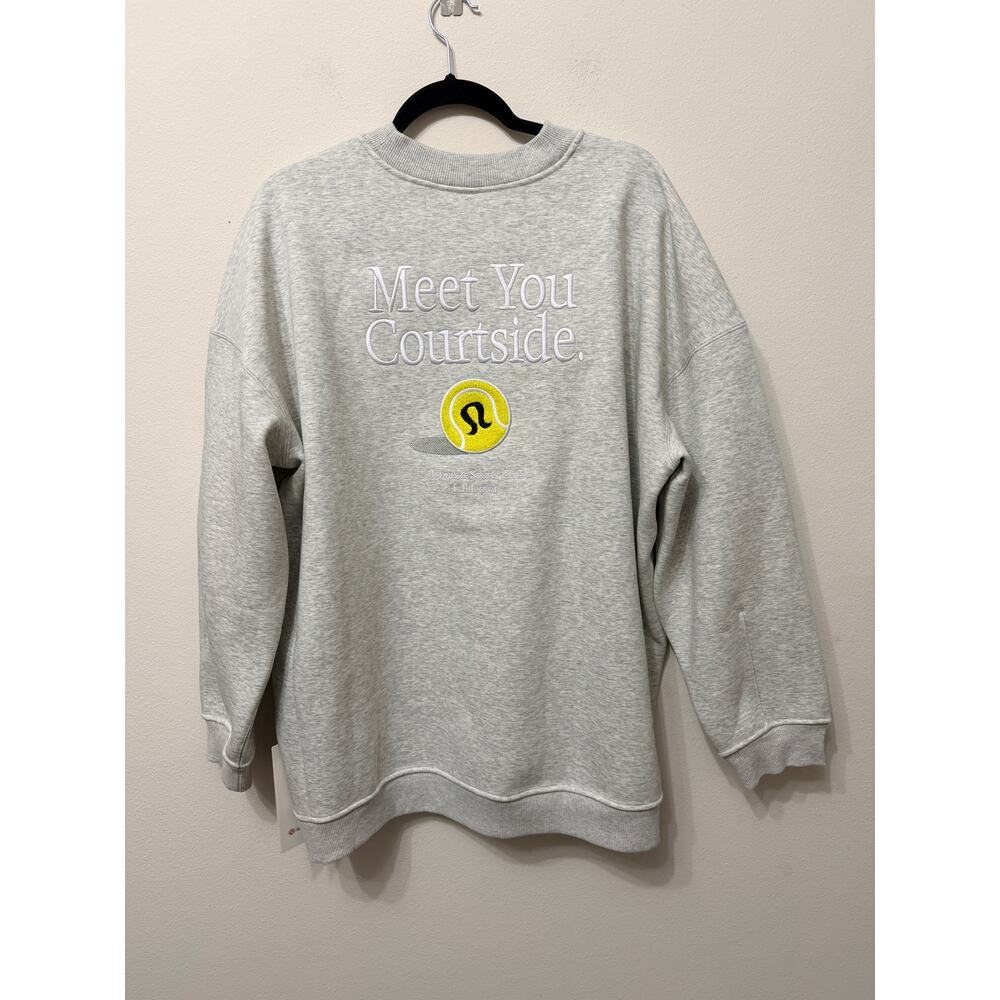 NWT Women's Lululemon Big Cozy Oversized Pullover Tennis Sz XL $168 MSRP
